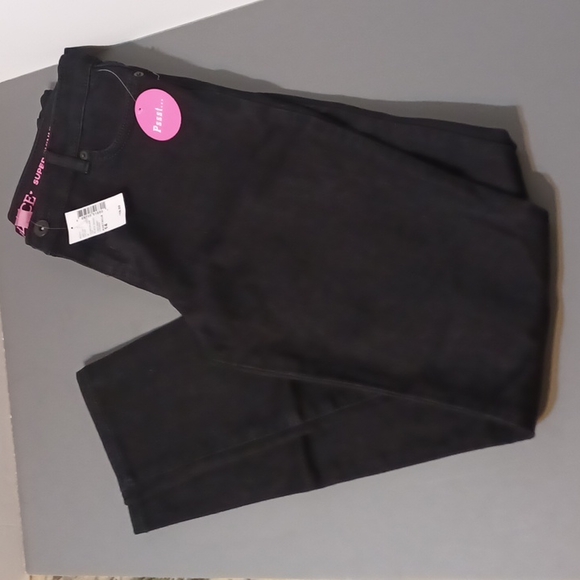 The Children's Place Super Skinny Black Wash Jeans Sz. 14 - Picture 1 of 10